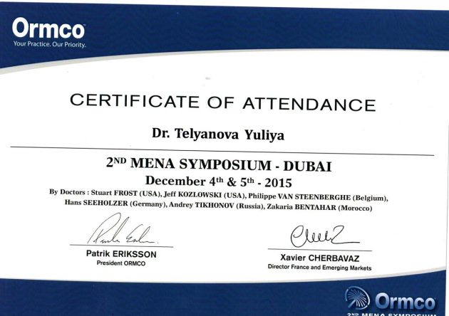 2nd Mena Symposium - Dubai